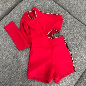 Tiger Friday - Reflection Jumpsuit - Wild Cherry - Child Medium